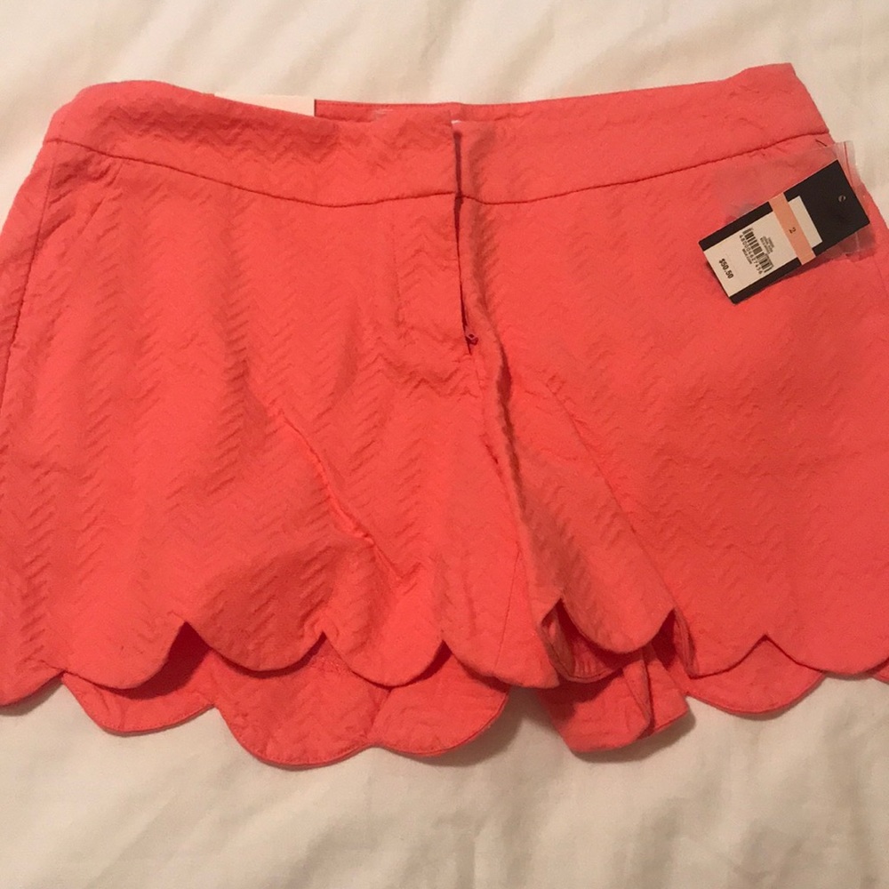 Crown & icy peach shorts size 2